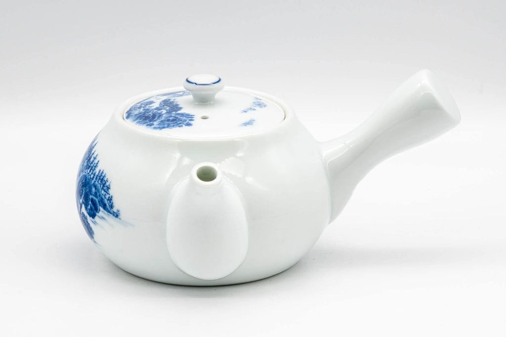 Japanese Kyusu - 有田焼 Porcelain Arita-yaki Debeso Teapot - 240ml