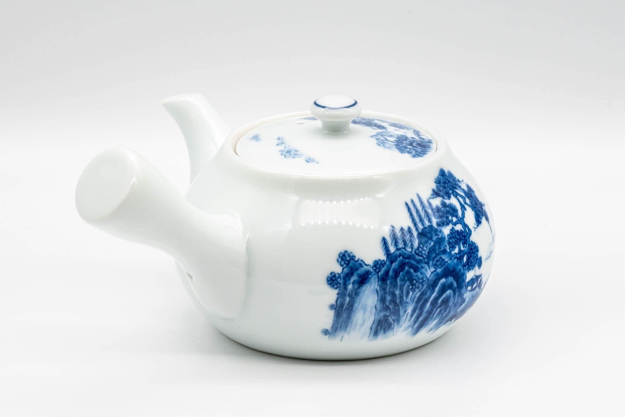 Japanese Kyusu - 有田焼 Porcelain Arita-yaki Debeso Teapot - 240ml