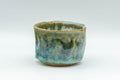 Japanese Teacup - Turquoise Wabi-Sabi Yunomi - 90ml
