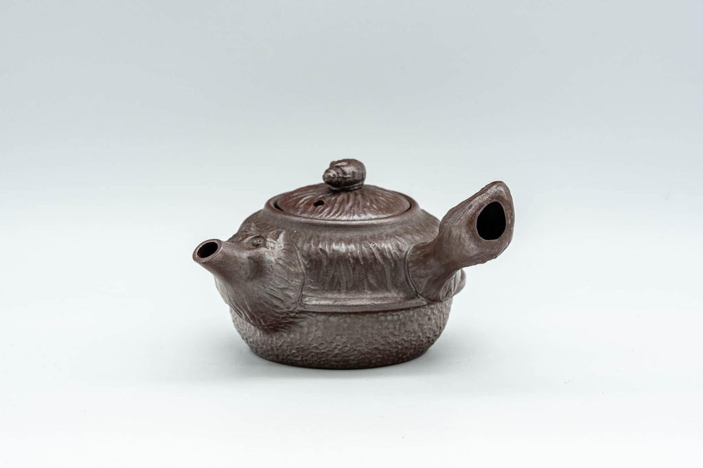 Japanese Kyusu - Small Banko-yaki Tanuki Teapot - 50ml
