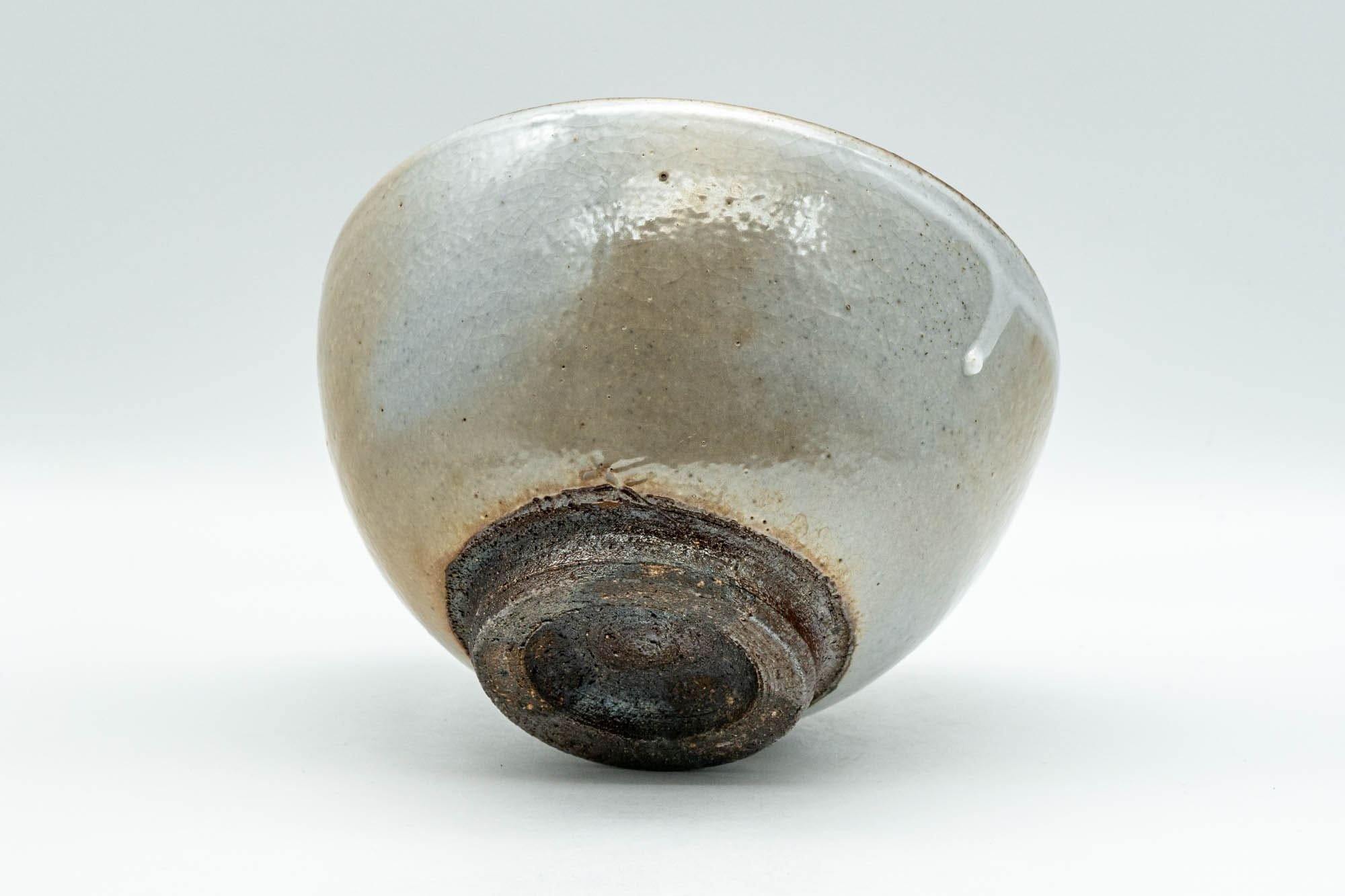 Japanese Matcha Bowl - Specked Grey Glazed Wan-nari Chawan - 350ml