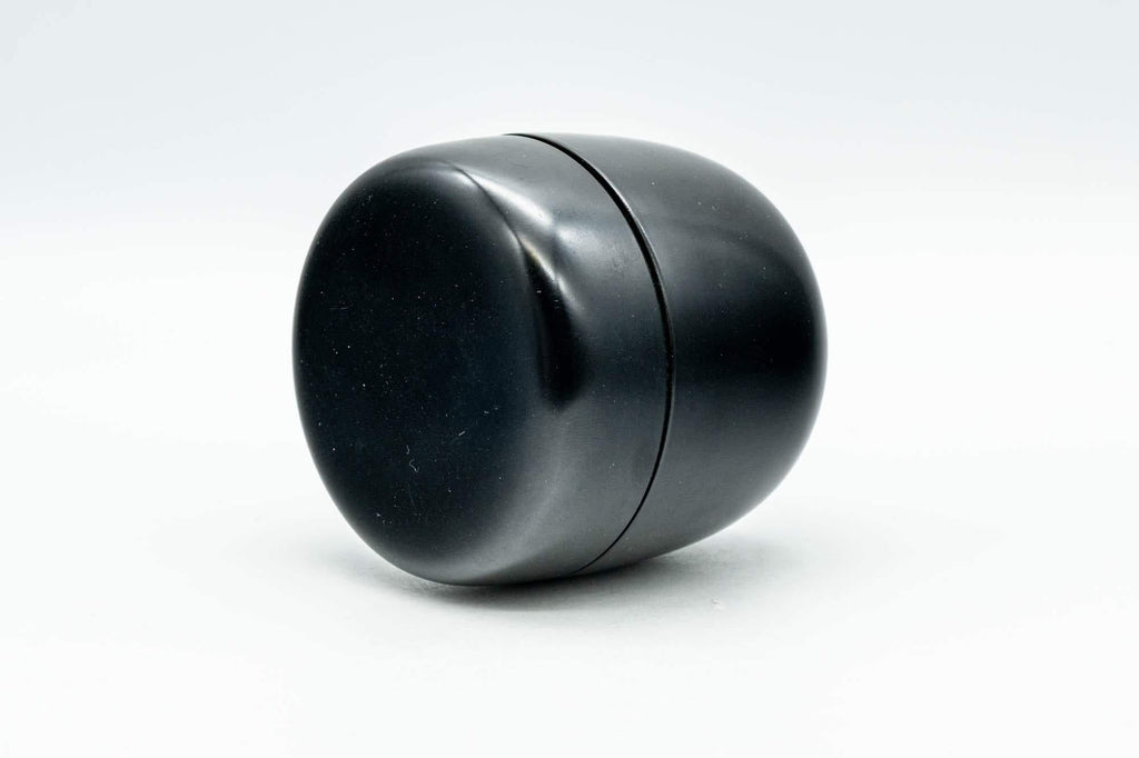 Japanese Natsume - Black Urushi Lacquer Tea Caddy - 100ml