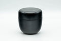 Japanese Natsume - Black Urushi Lacquer Tea Caddy - 100ml