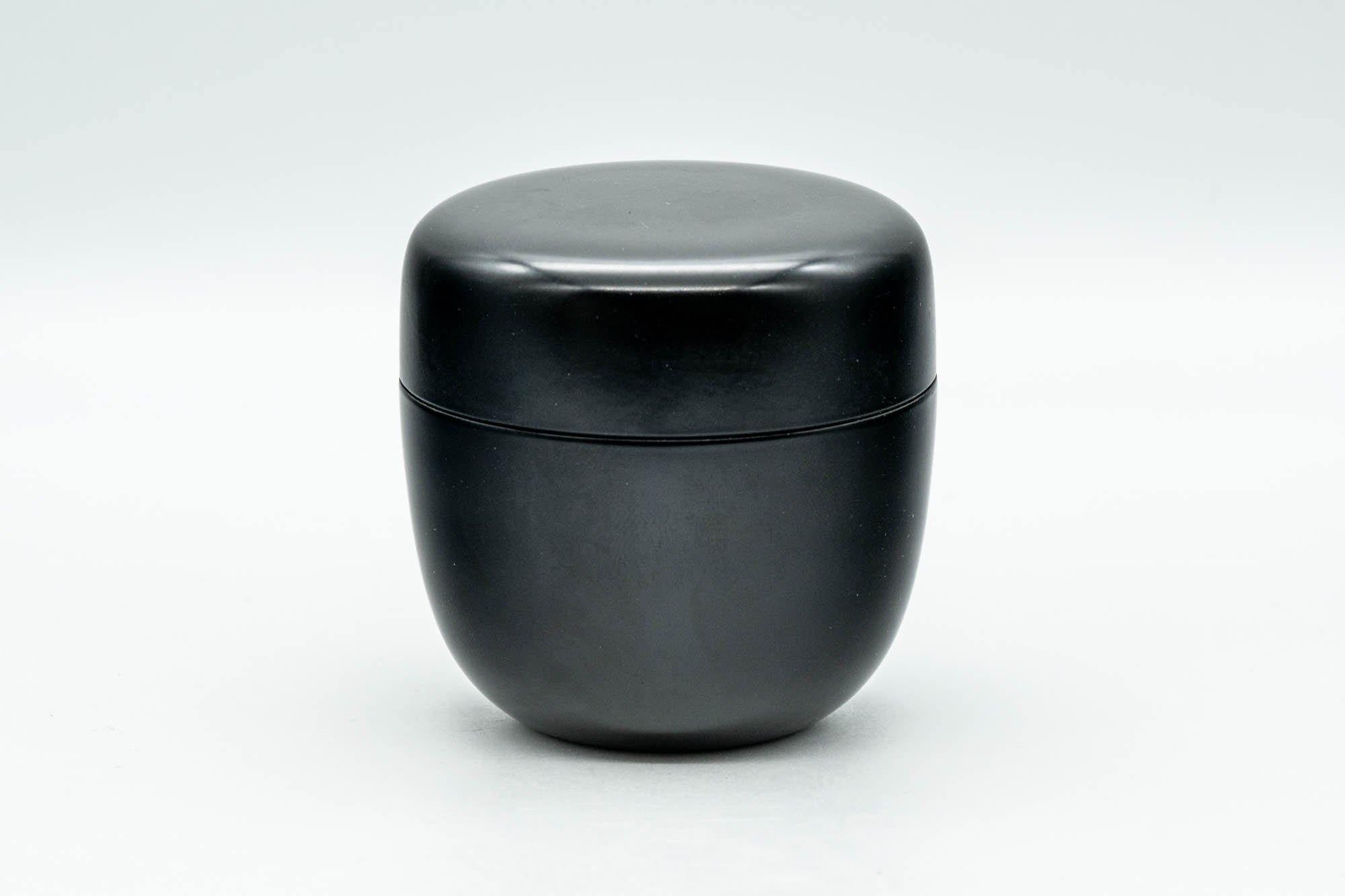 Japanese Natsume - Black Urushi Lacquer Tea Caddy - 100ml