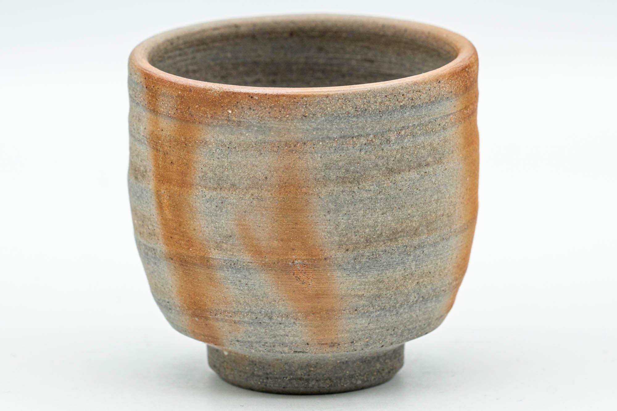Japanese Teacup - 緋襷 Hidasuki Bizen-yaki Guinomi - 50ml