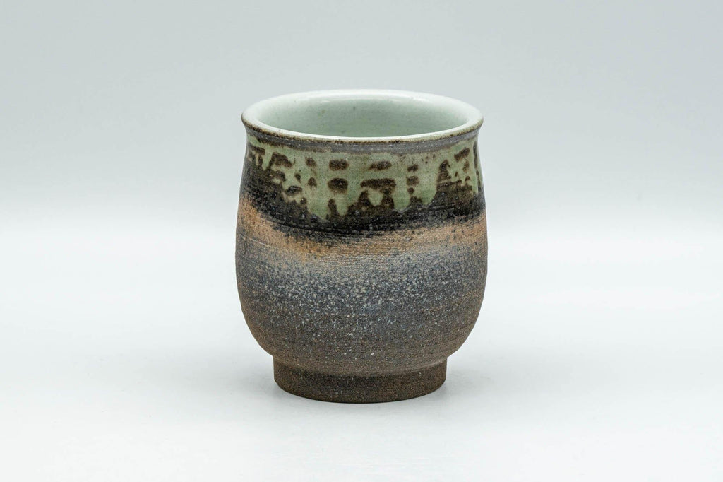 Japanese Teacup - Extravagant Inner Glazed Bizen-yaki Yunomi - 190ml