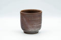 Japanese Teacup - Brown Textured Tsutsu-gata Bizen-yaki Yunomi - 200ml