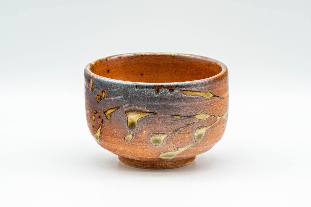 Japanese Teacup - Ash Green Glazed Shigaraki-yaki Yunomi - 150ml