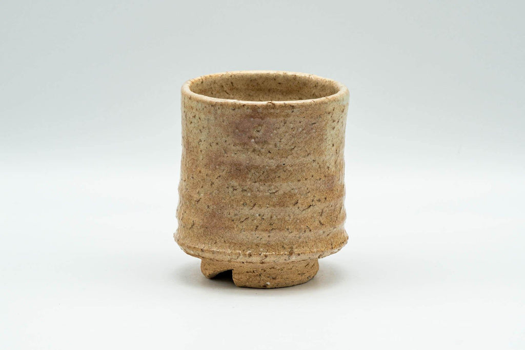 Japanese Teacup - Ribbed Hagi-yaki Yunomi - 175ml