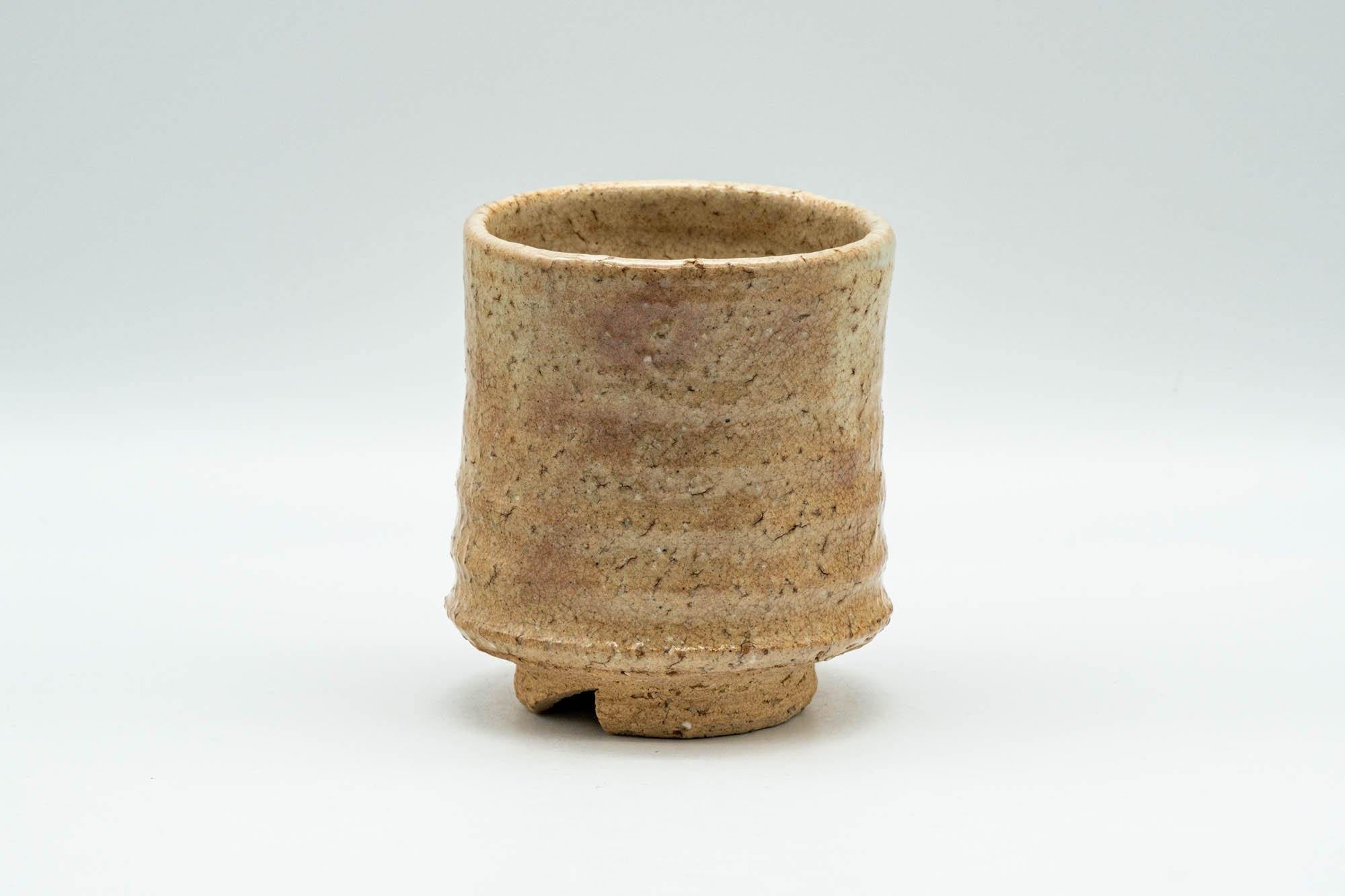 Japanese Teacup - Ribbed Hagi-yaki Yunomi - 175ml