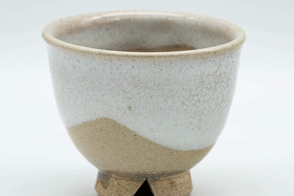 Japanese Teacups - Pair of Hagi-yaki Guinomi - 55ml