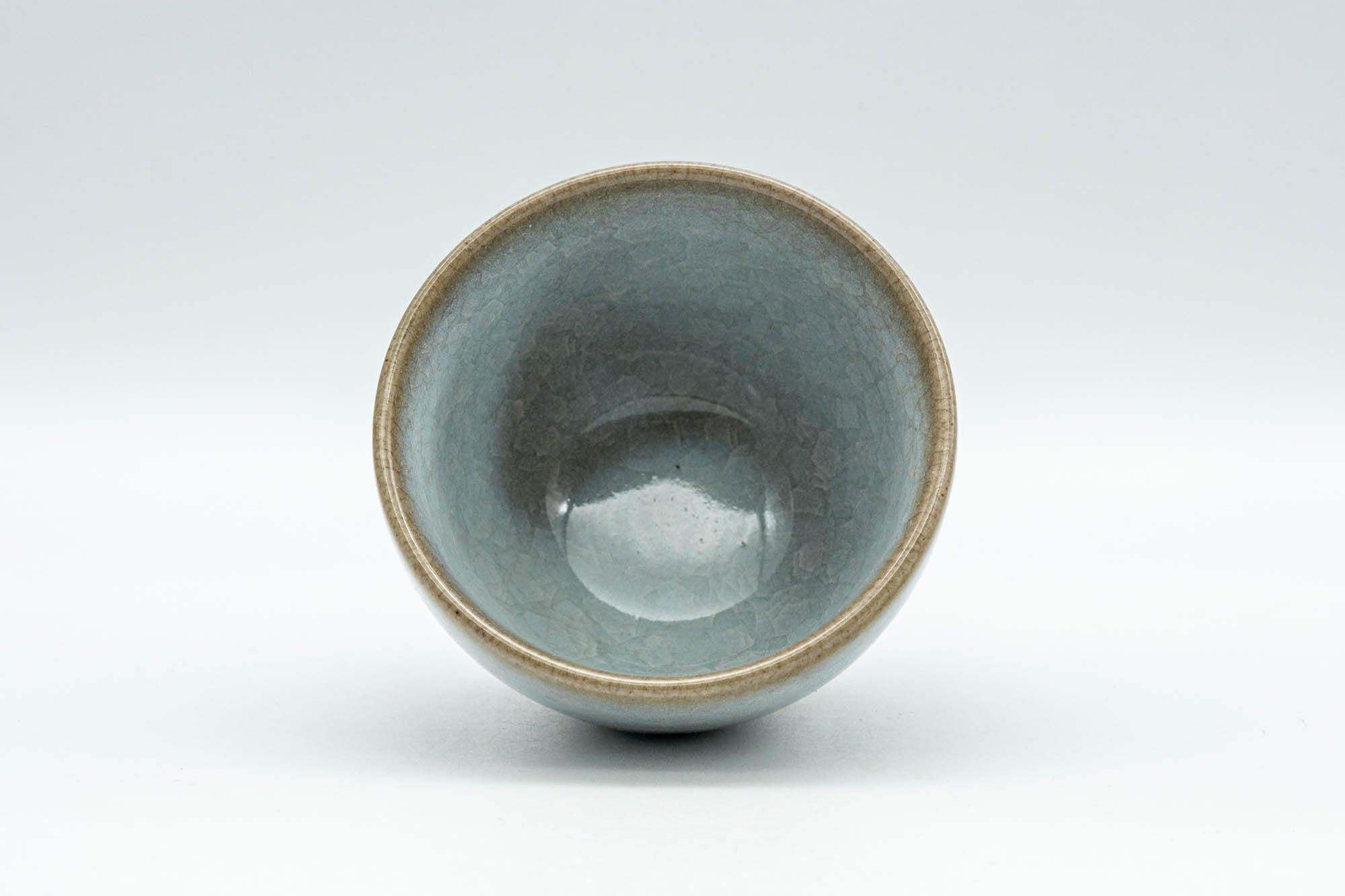 Japanese Teacup - Gray Celadon Glazed Yunomi - 80ml