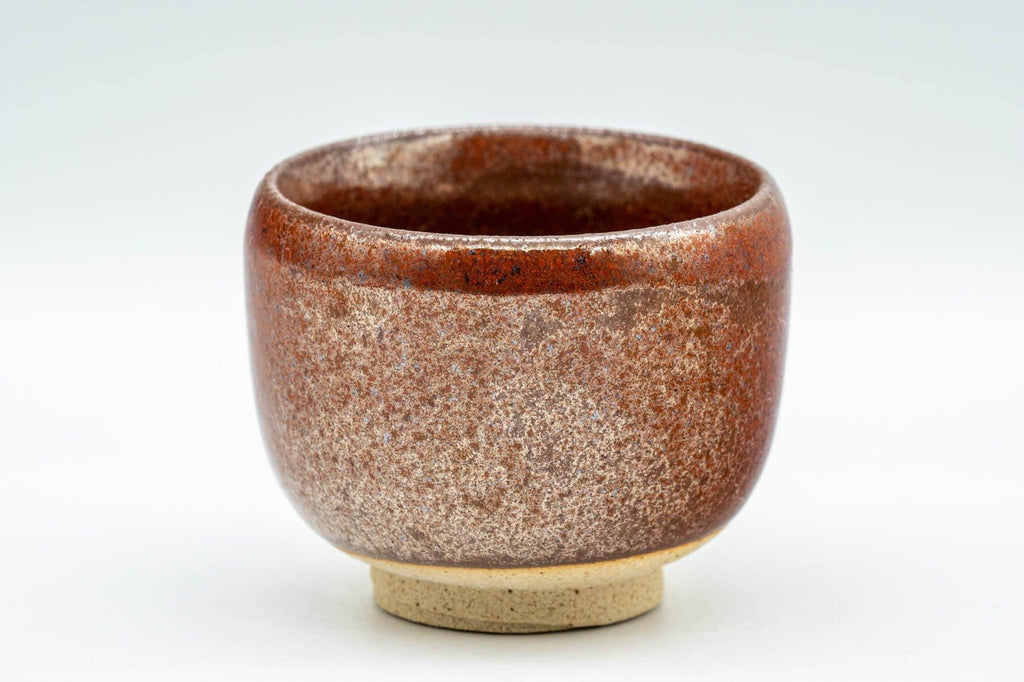 Japanese Teacup - Glossy Red Glazed Yunomi - 60ml