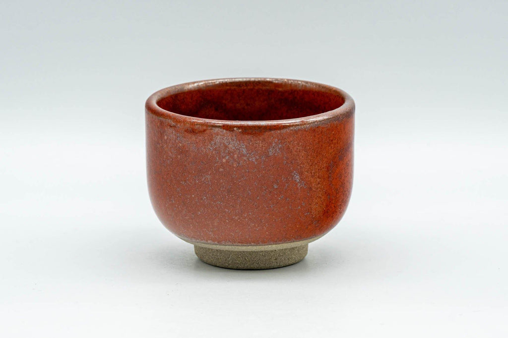 Japanese Teacup - Red Glazed Guinomi - 65ml