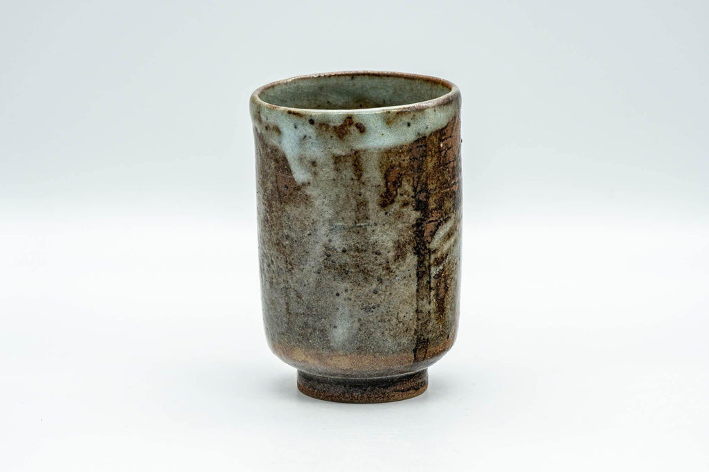 Japanese Teacup - Brown and Grey Patterned Yunomi - 190ml