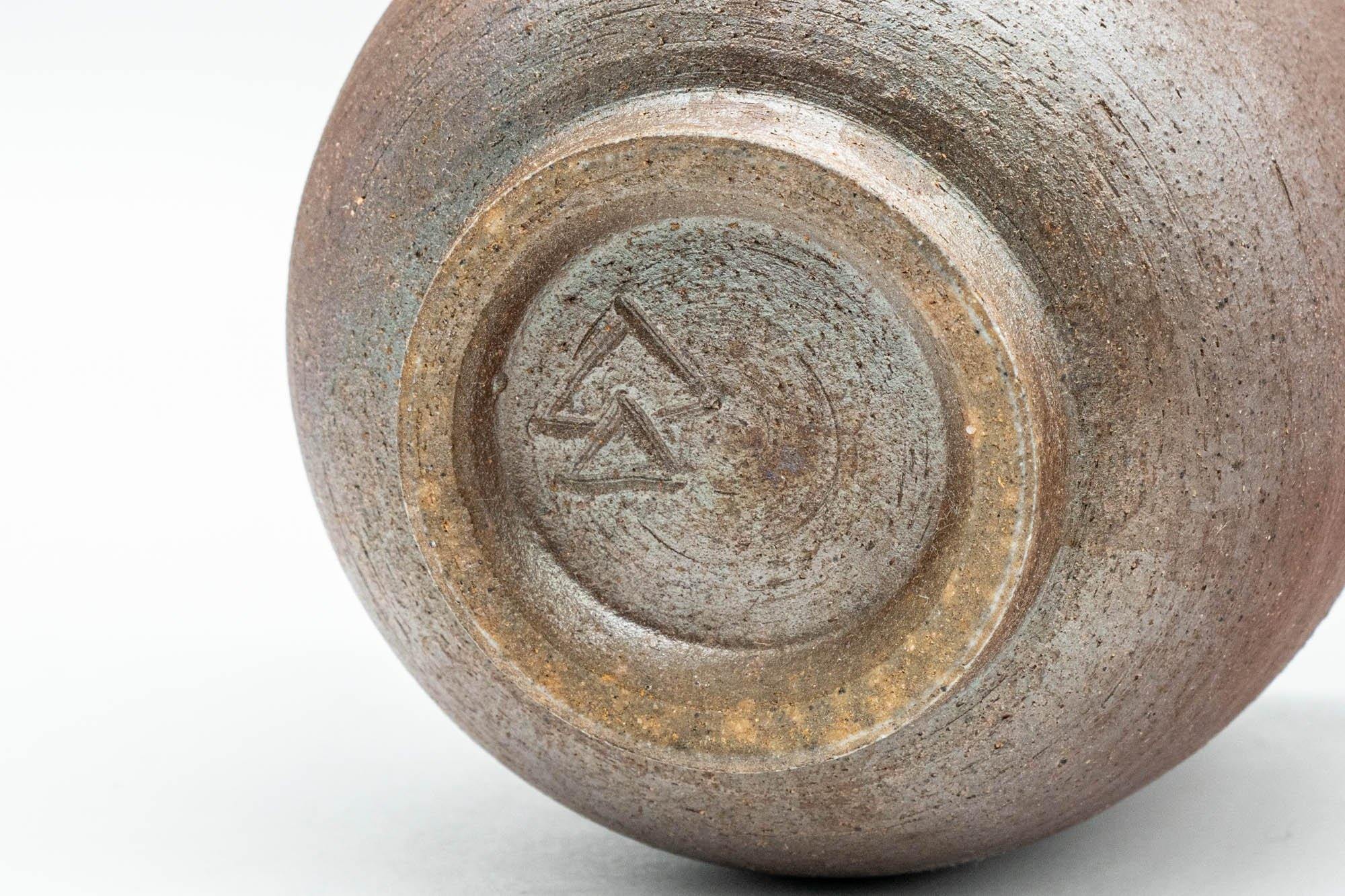 Japanese Teacup - Textured Unglazed Bizen-yaki Yunomi - 200ml