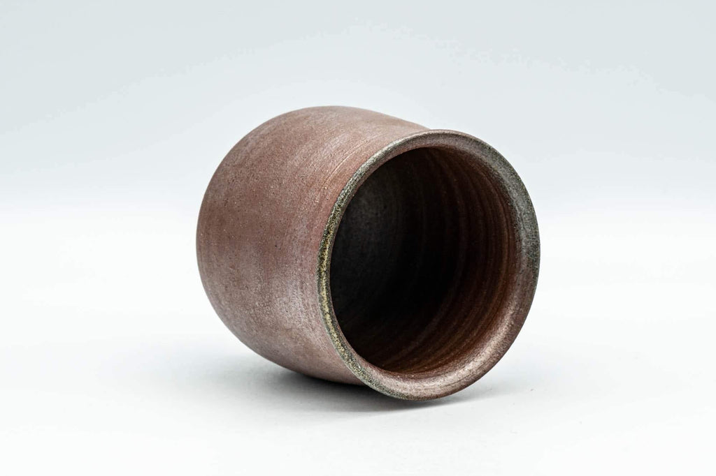Japanese Teacup - Textured Unglazed Bizen-yaki Yunomi - 200ml