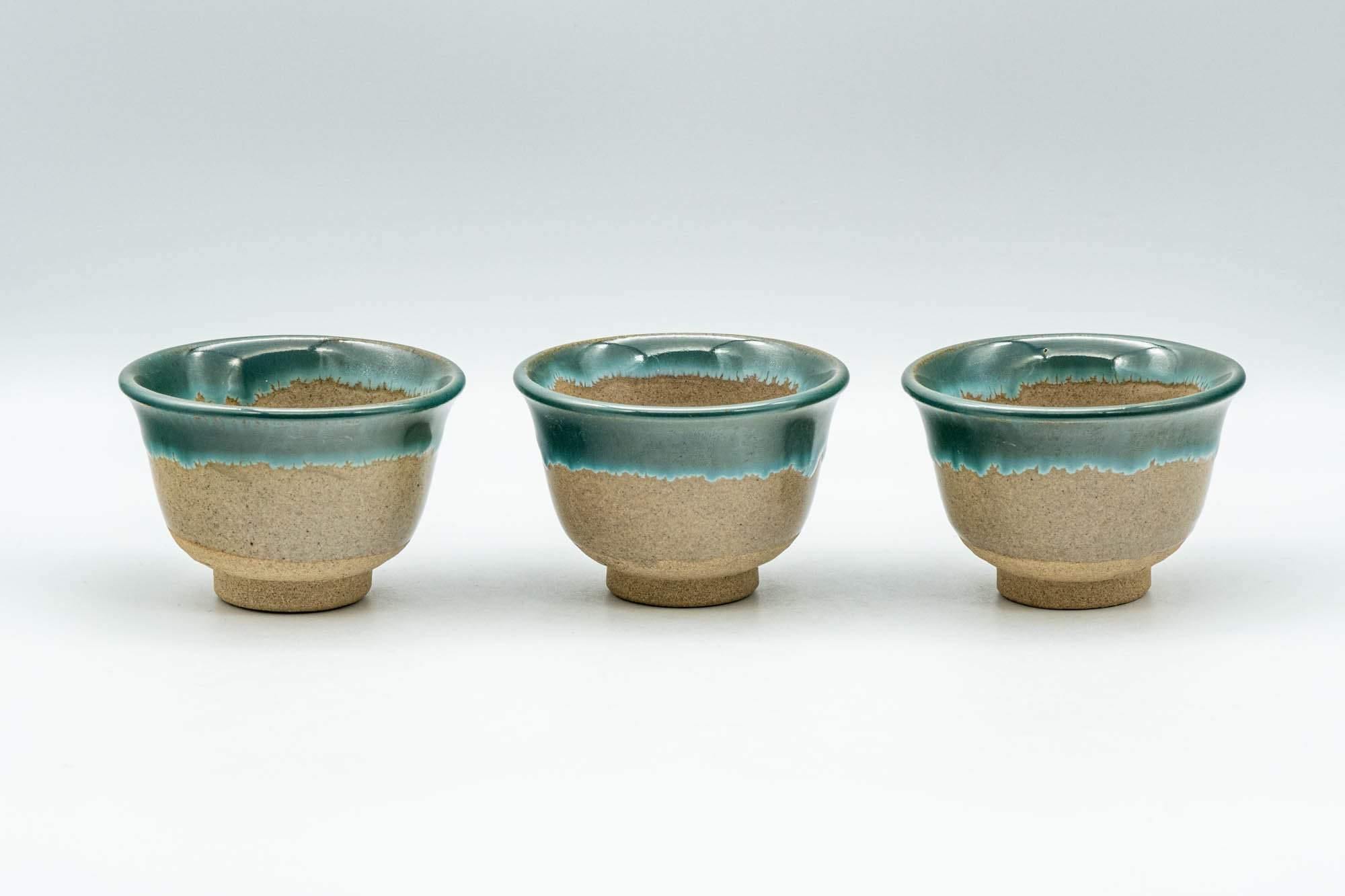 Japanese Teacups - Set of 3 Agano-yaki Yunomi - 70ml