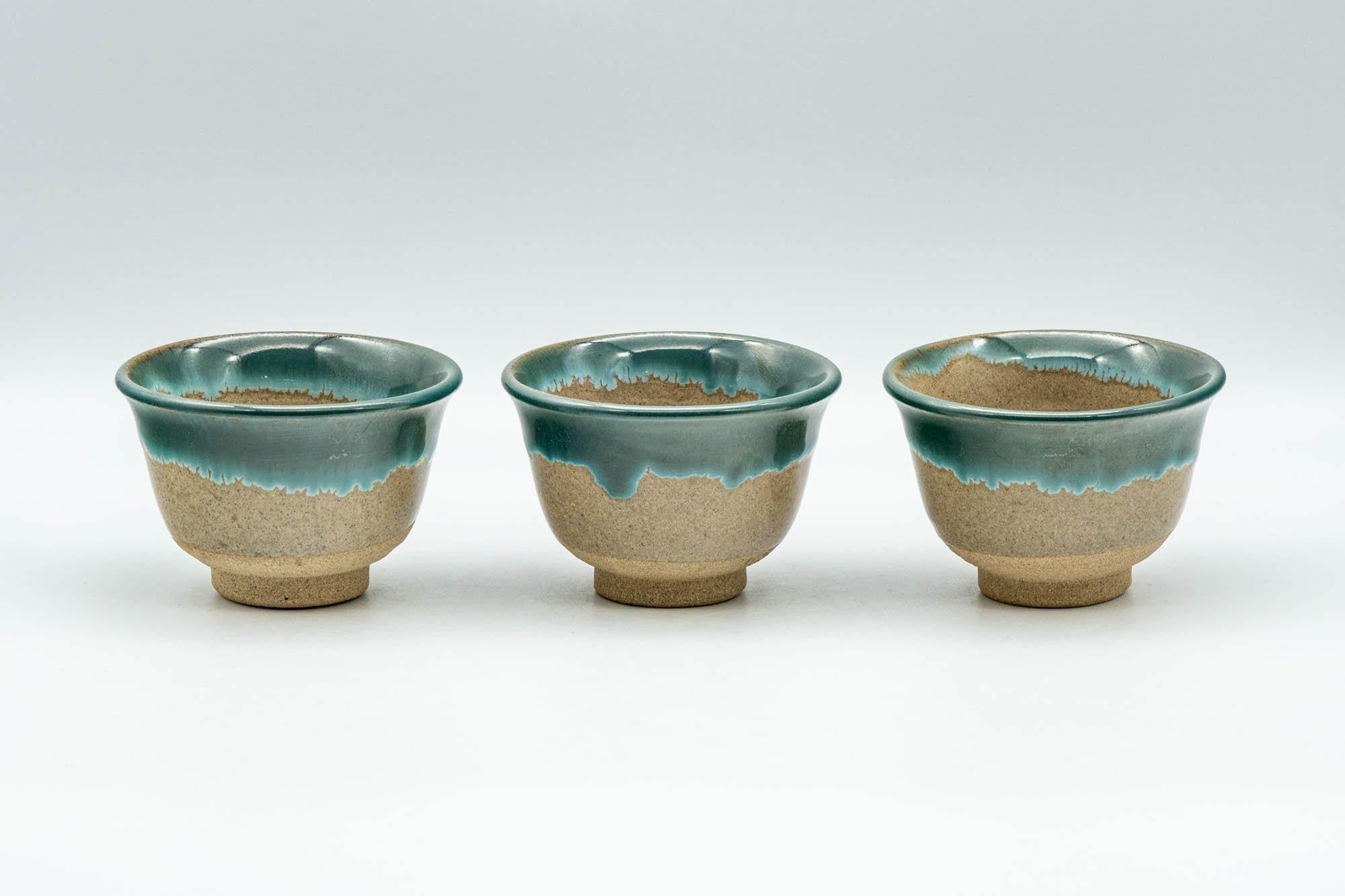 Japanese Teacups - Set of 3 Agano-yaki Yunomi - 70ml