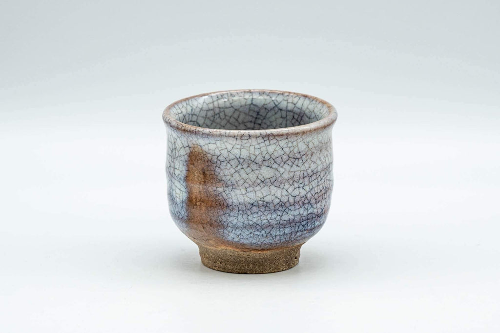 Japanese Teacup - White Glazed Hagi-yaki Guinomi - 60ml