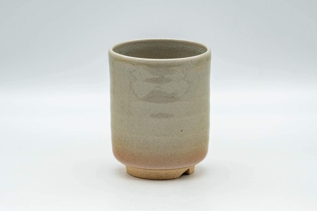 Japanese Teacup - Kanji Peach Hagi-yaki Yunomi - 200ml