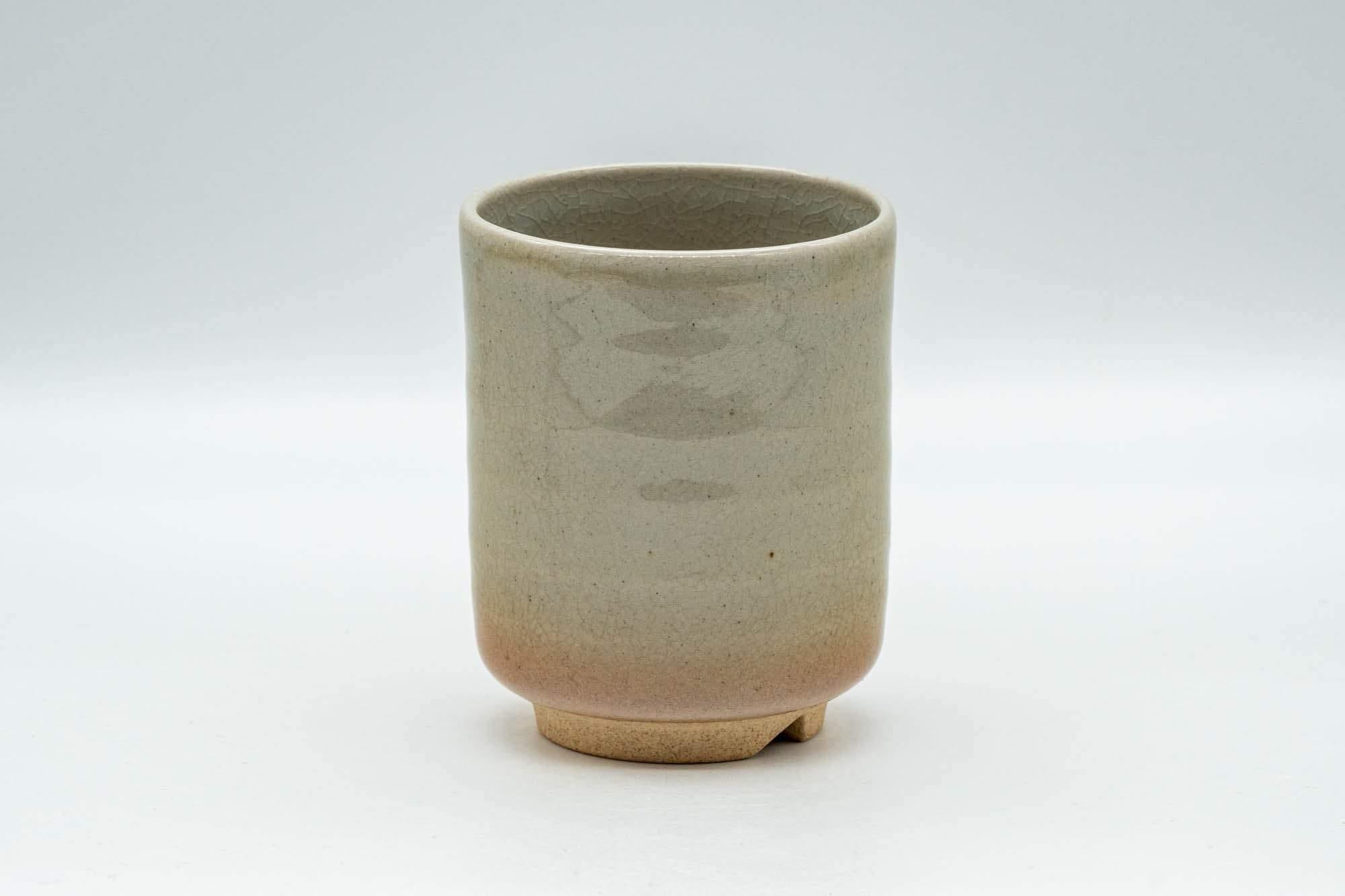 Japanese Teacup - Kanji Peach Hagi-yaki Yunomi - 200ml