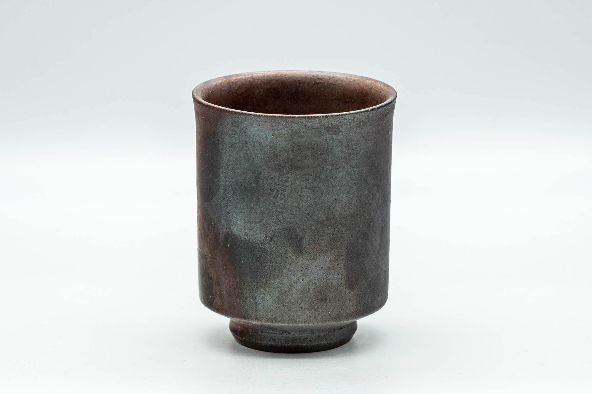 Japanese Teacup - 備前焼 Patterned Tsutsu-gata Bizen-yaki Yunomi - 170ml