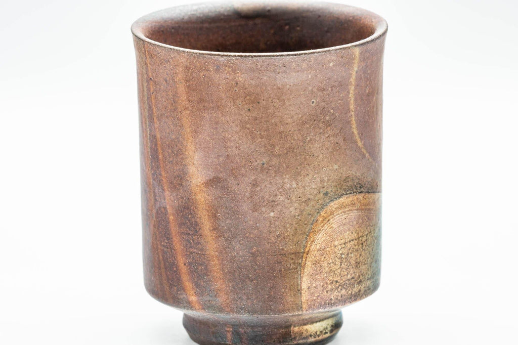 Japanese Teacup - 備前焼 Patterned Tsutsu-gata Bizen-yaki Yunomi - 170ml