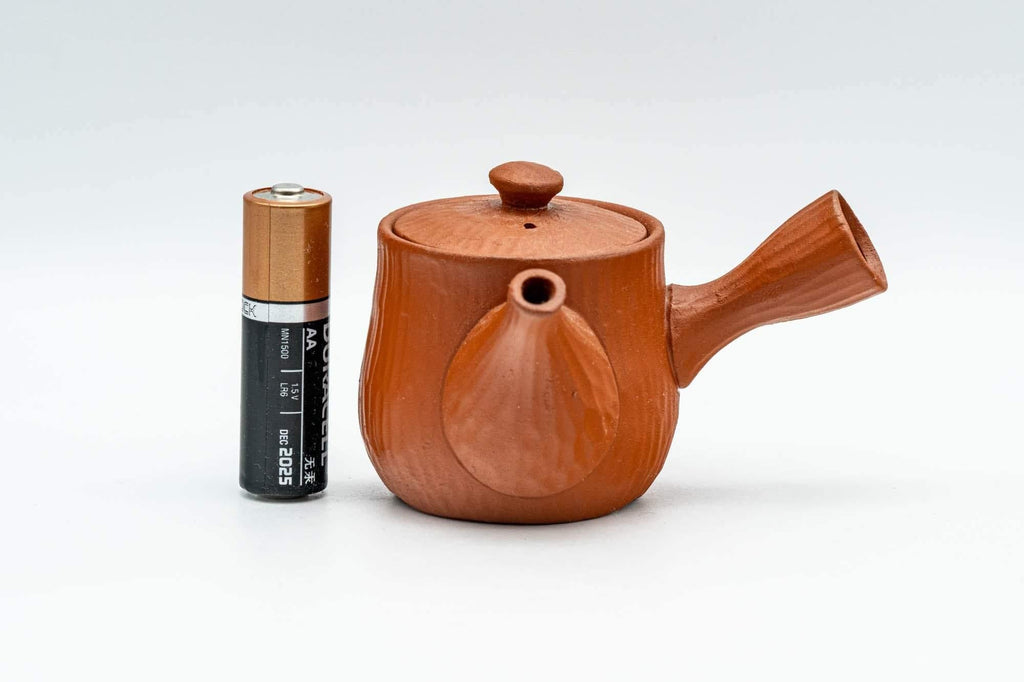 Japanese Kyusu - Small Tokoname-yaki Do-ake Teapot - 50ml