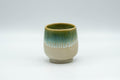 Japanese Teacup - Green-Blue Agano-yaki Yunomi - 100ml