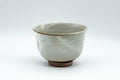 Japanese Teacup - Large Grey Indented Tulip Yunomi - 220ml