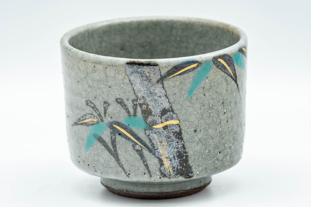 Japanese Teacup - Bamboo Grey Glazed Yunomi - 70ml