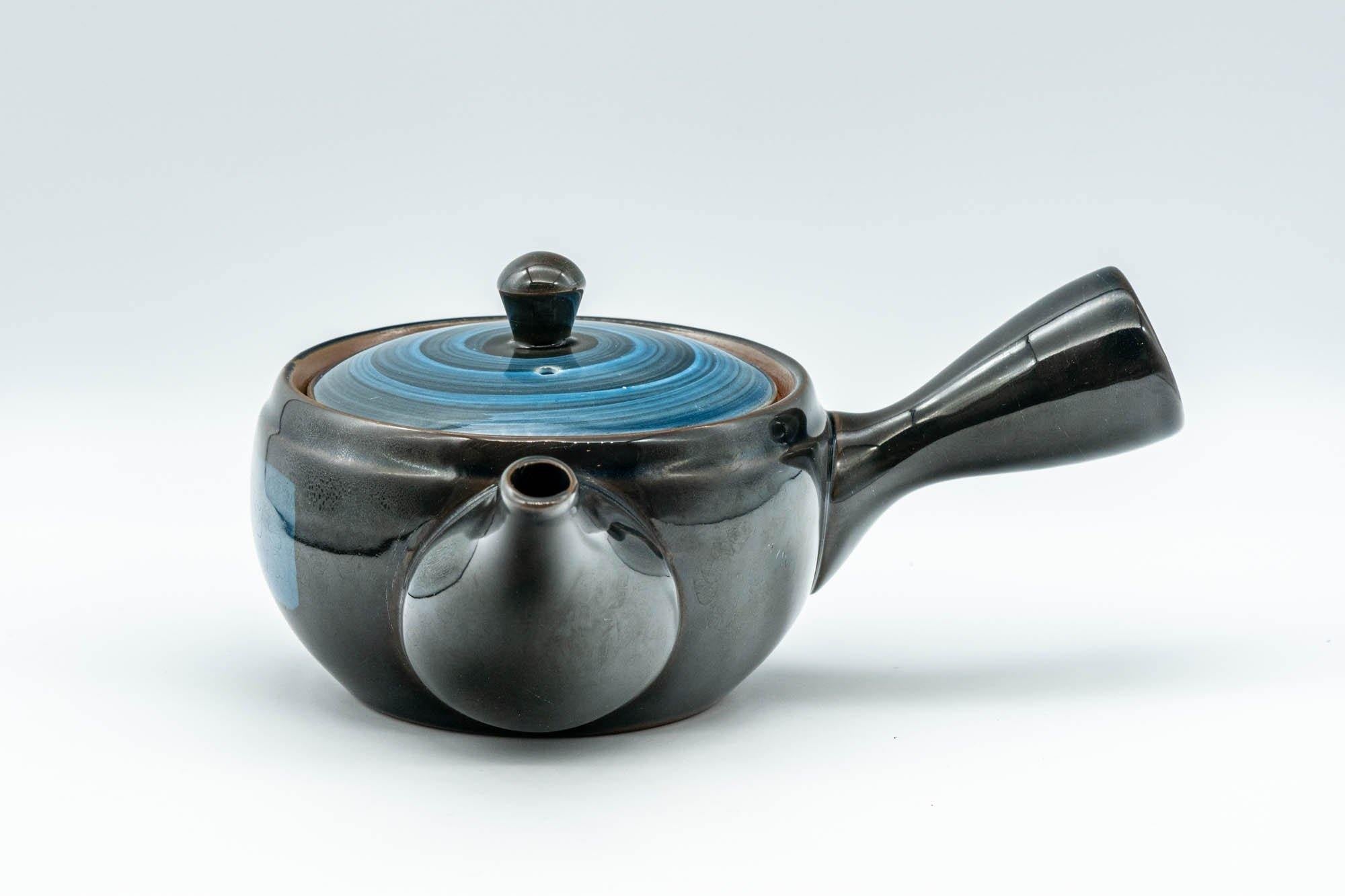 Japanese Kyusu - Blue Hakeme Mesh Teapot - 275ml
