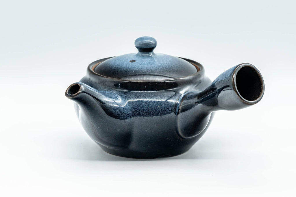 Japanese Kyusu - Blue Gradient Mesh Filter Teapot - 340ml