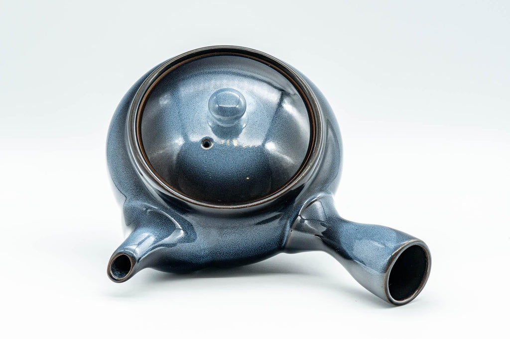 Japanese Kyusu - Blue Gradient Mesh Filter Teapot - 340ml