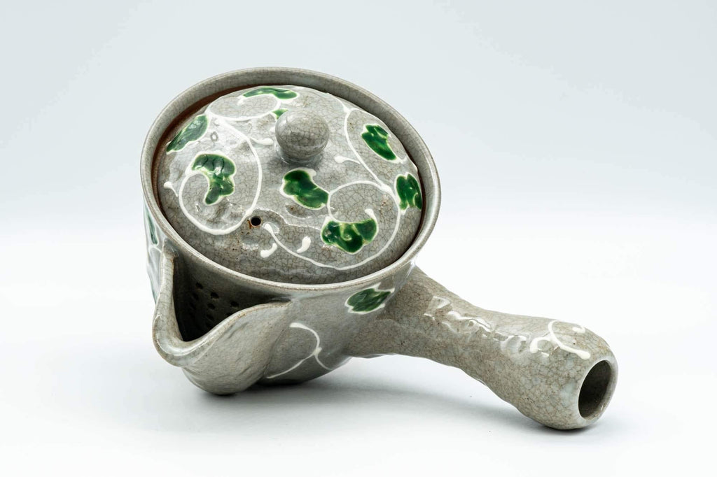 Japanese Kyusu - Green Vines Do-ake Teapot - 280ml