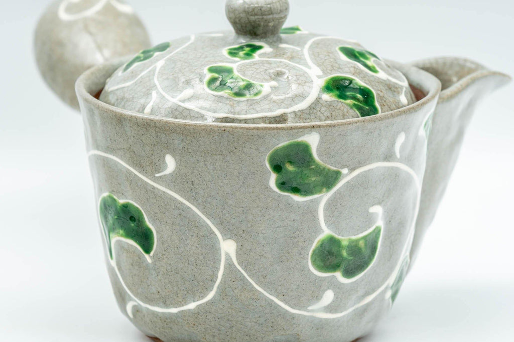 Japanese Kyusu - Green Vines Do-ake Teapot - 280ml