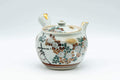 Japanese Kyusu - Floral Gold Kutani-yaki Porcelain Debeso Teapot - 230ml