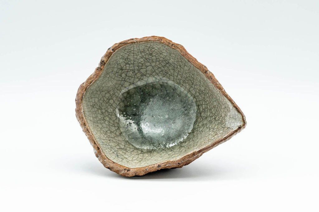 Japanese Katakuchi - Celadon Cerulean Glazed Water Cooler - 80ml