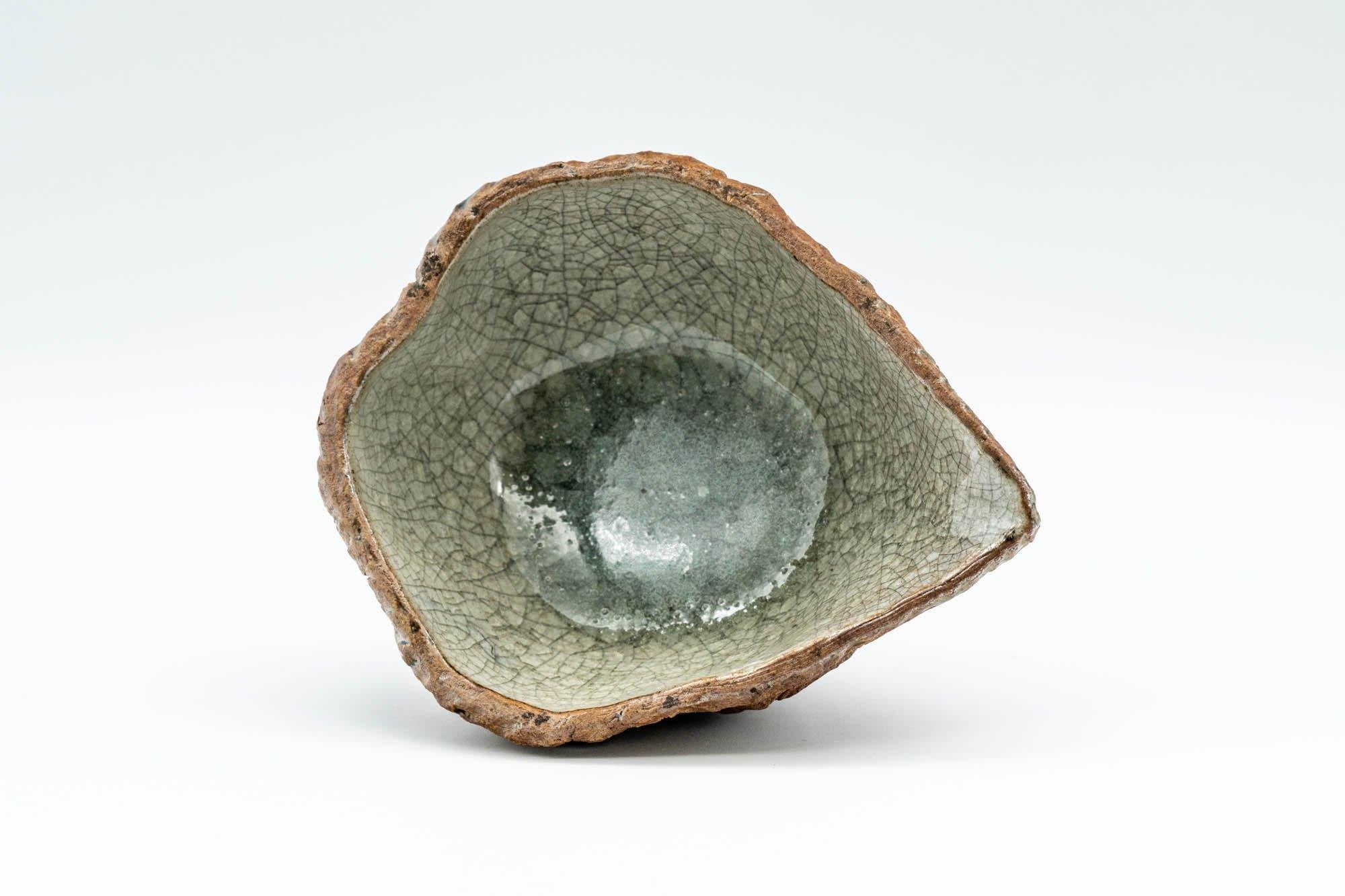 Japanese Katakuchi - Celadon Cerulean Glazed Water Cooler - 80ml