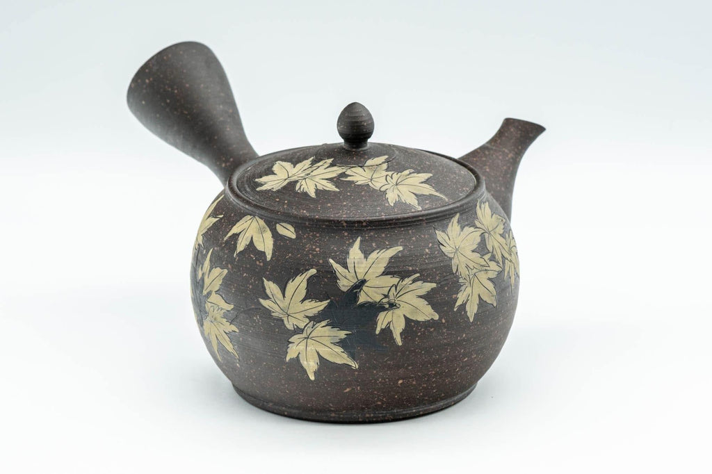 Japanese Kyusu - 玉光 Gyokko Momiji Tokoname-yaki Teapot - 250ml