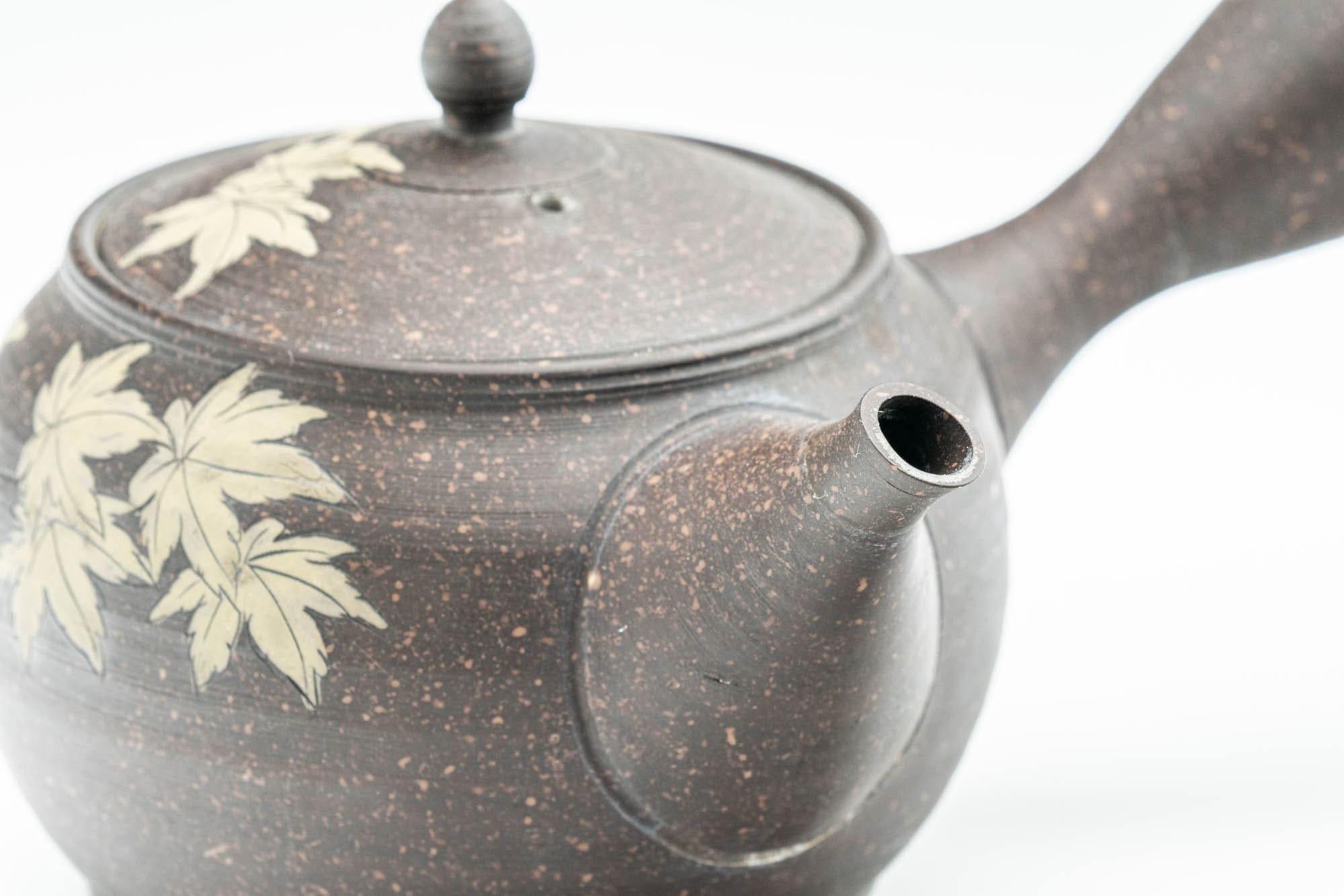 Japanese Kyusu - 玉光 Gyokko Momiji Tokoname-yaki Teapot - 250ml
