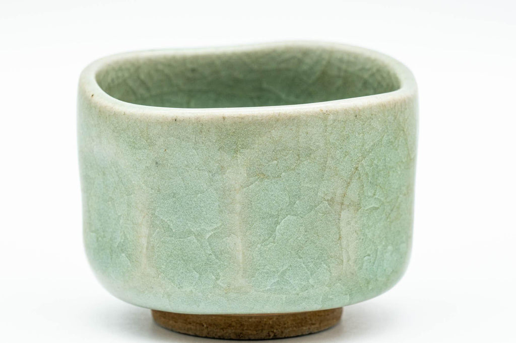 Japanese Teacup - Wabi-sabi Celadon Glaze Yunomi  - 60ml
