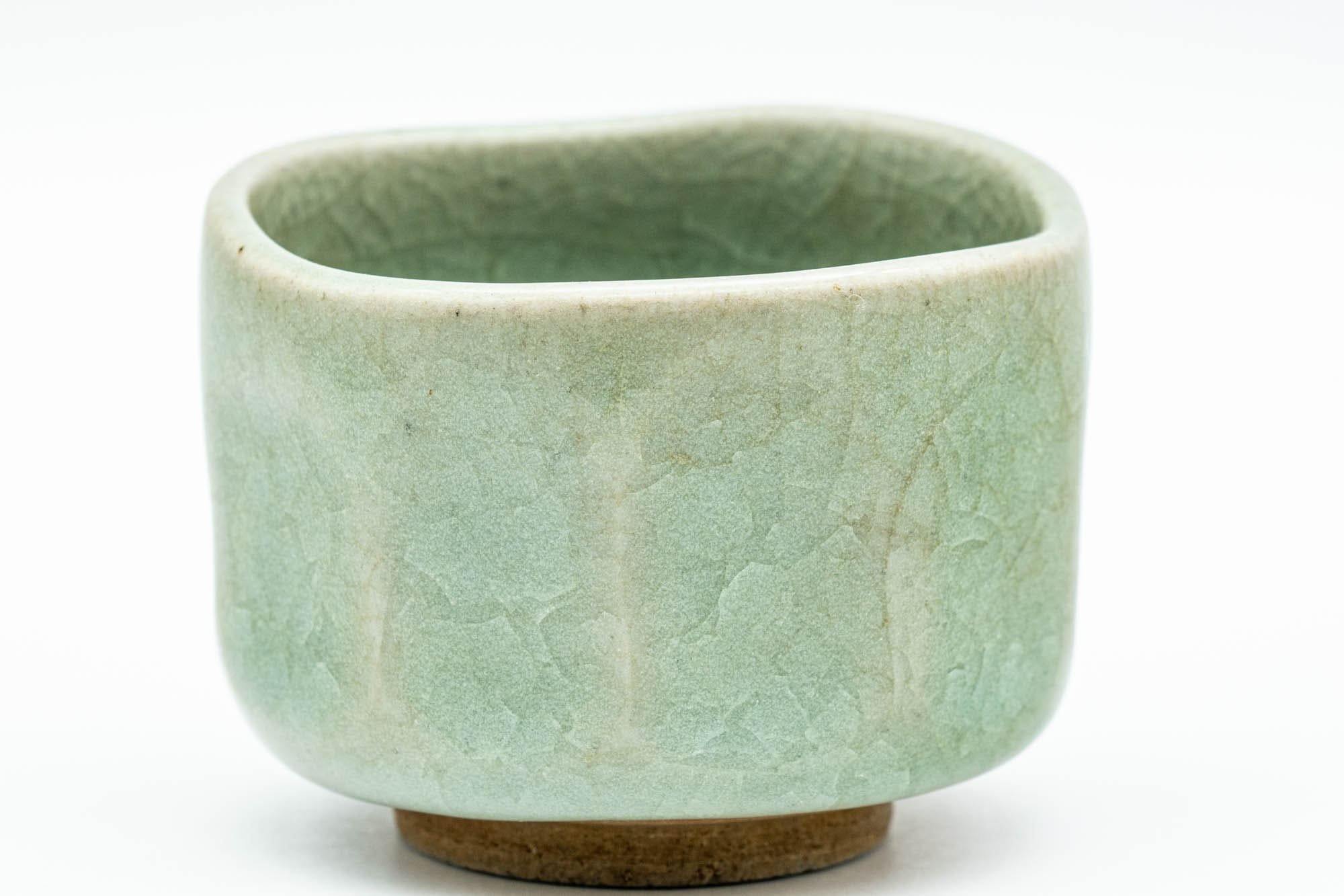 Japanese Teacup - Wabi-sabi Celadon Glaze Yunomi  - 60ml