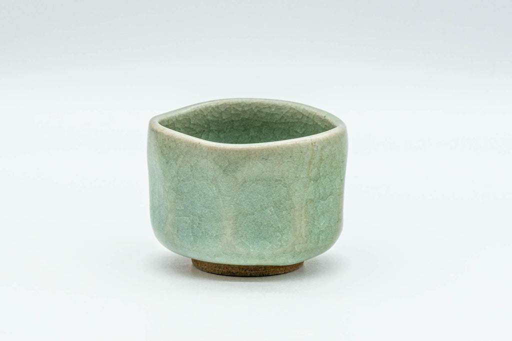 Japanese Teacup - Wabi-sabi Celadon Glaze Yunomi  - 60ml
