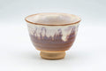 Japanese Teacup - Magenta White Drip-Glazed Hagi-yaki Yunomi - 130ml