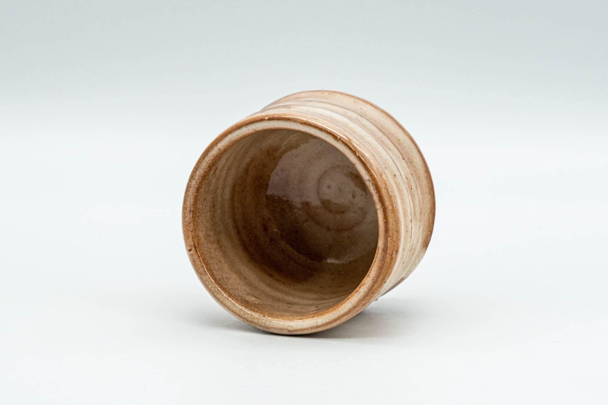 Japanese Teacup - Drip-Glazed Hagi-yaki Guinomi - 60ml