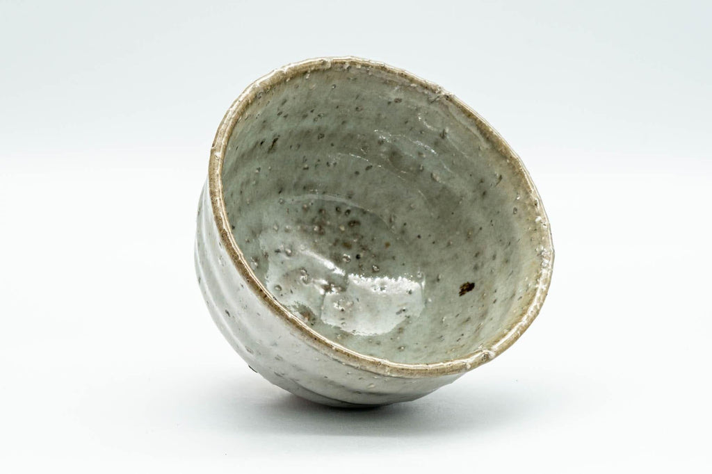 Japanese Teacup - Grey Stoneware Wabi-Sabi Yunomi - 150ml