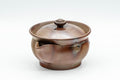 Japanese Houhin - 柴岡陶泉堂 Shibaoka Tosendou Hidasuki Bizen-yaki Do-ake Teapot - 120ml