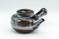 Japanese Kyusu - Hare's Fur Glazed Do-ake Teapot - 400ml